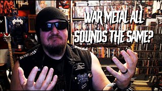 War Metal All Sounds The Same?