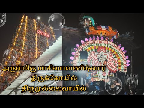 அருள்மிகு மாசிலாமாணீஷ்வார் திருக்கோயில், திருமுல்லைவாயில் #viral #viralvideo