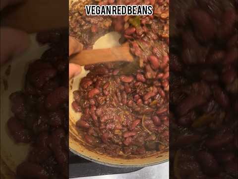 Best Red Beans and Rice no meat #beans #vegan