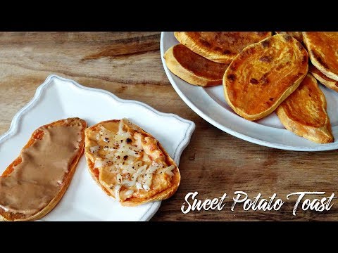 Meal Prep!  Sweet Potato Toast