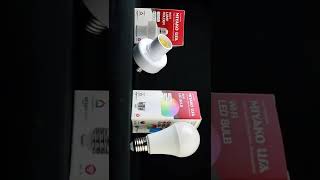 NEW!! Smart RGB LED Light Bulb and Lamp enter the Markets | Miyako USA WF-L27 & B279 #shorts #short