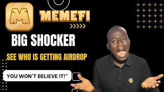 "MemeFi Airdrop Shocker! See Who’s Getting Airdrop – You Won’t Believe the Criteria!"