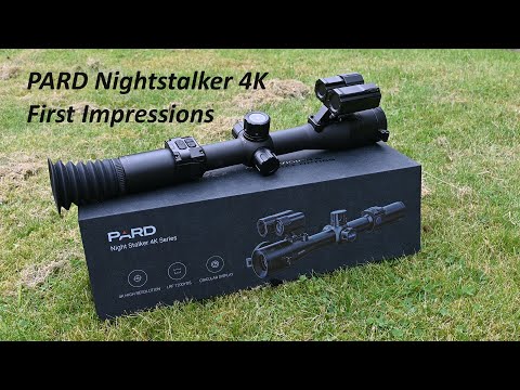 PARD Nightstalker 4k Night Vision Scope is here for a full review but here are my FIRST IMPRESSIONS