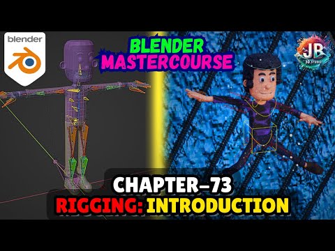 BLENDER MASTERCOURSE: Chapter-73: Introduction to Character Rigging