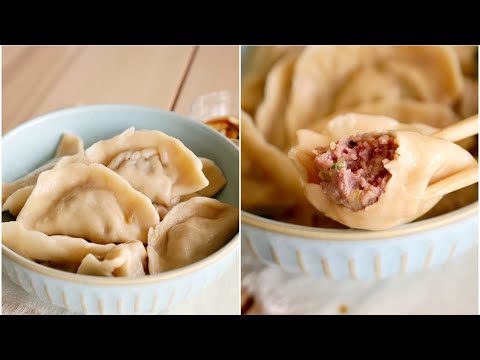 Chinese Dumpling「高麗菜牛肉水餃 V.S 自製餃子皮」如此美味的。讓我天天思念的家鄉味 | 俏媽咪潔思米