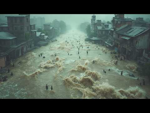 Nature's Fury: Kathmandu Battles Massive Floods and Landslides, Nepal!