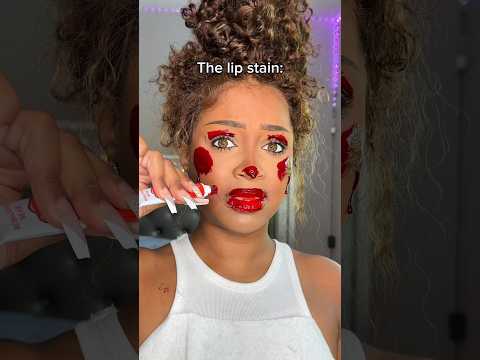 PEEL-OFF LIP STAIN?!? 😳💄 #viral #trending #trendingshorts #makeuptutorial