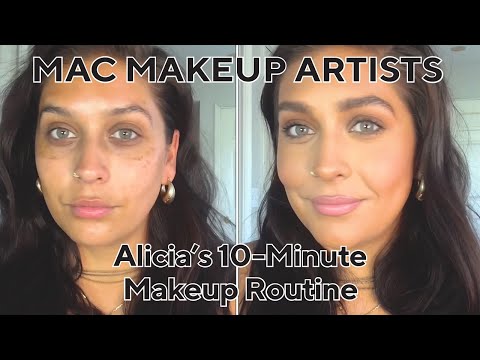 Alicia's 10-Minute Makeup Routine | MAC Makeup Artists