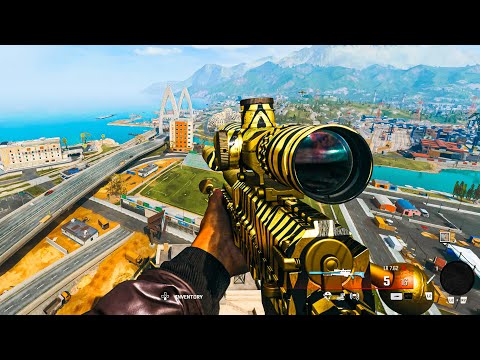 CALL OF DUTY WARZONE BLACK OPS 6 SOLO SNIPER GAMEPLAY PS5 PRO(No Commentary)