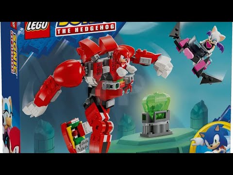 Lego Sonic the hedgehog Knuckles guardian mech unboxing