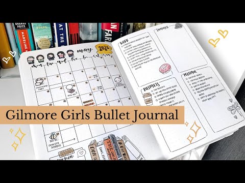 Gilmore Girls Bullet Journal Setup for May | Archer & Olive Notebook