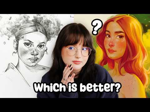 Should You Choose Traditional vs Digital Art? The REAL Differences