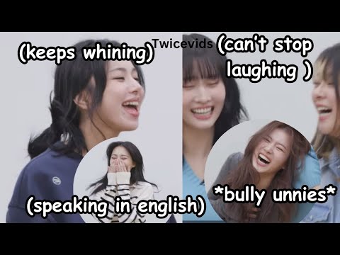 twice making tzuyu & chaeyoung life's miserable * twice maknae vs. unnies*