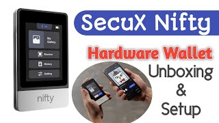 SecuX Nifty hardware wallet Unboxing || Bestest NFT wallet || Complete Setup