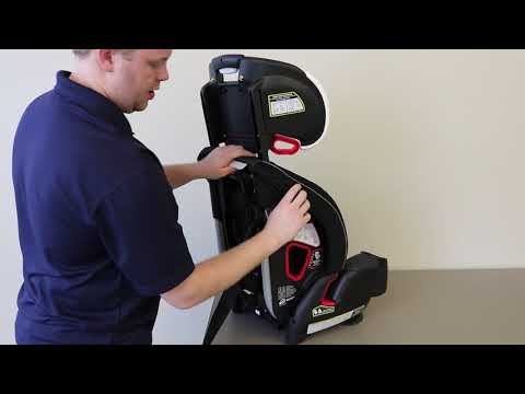 Graco® Nautilus® SnugLock® LX 3-in-1 Harness Booster How to Remove and Replace the Car Seat Cover