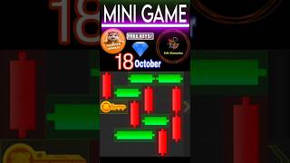 18 October Puzzle Game Trick, Hamster Kombat Easy steps #hamsterkombat #puzzle #blockchaingames