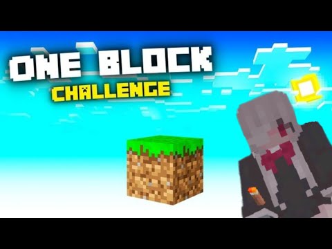 challenge main di one block || Minecraft