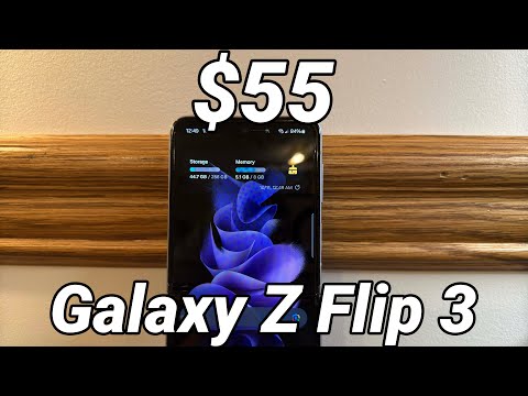 Using a $55 Galaxy Z Flip 3