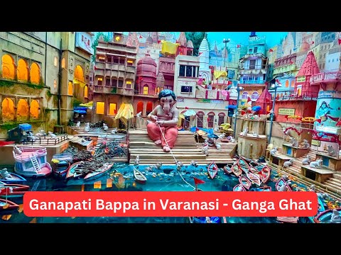 Unbelievable Varanasi Miniature Themed Ganapati Decoration at Home | Franklin Paul Cha Ladka 2024 |