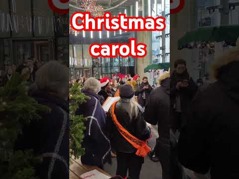 Christmas carols at borough Market