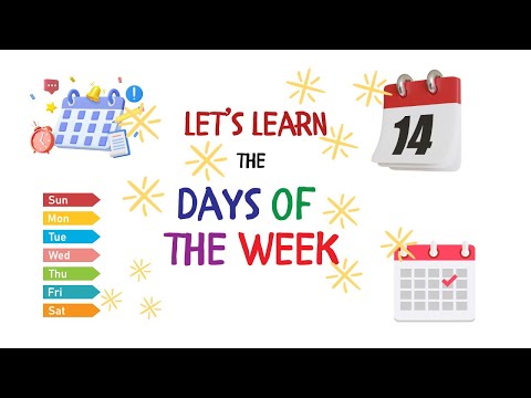 Learn the DAYS OF THE WEEK! (Toddler Fun!)