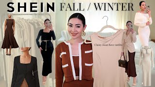 SHEIN FALL HAUL 2024 (part 2) - Affordable Classy Elevated Outfits, & How to Dress Expensive!