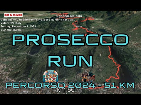 Conegliano Valdobbiadene Prosecco Running Festival 2024: vola sul percorso di 51 km!