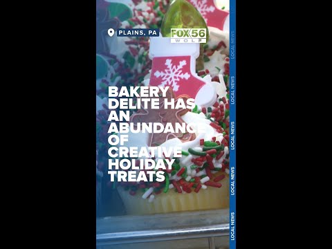 Bring your sweet tooth to Bakery Delite for an abundance of creative holiday treats