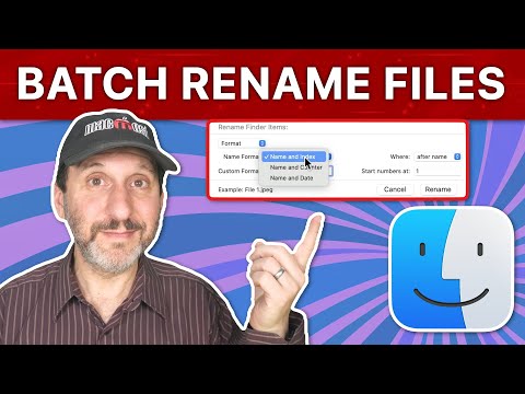 Batch Rename Multiple Files On a Mac