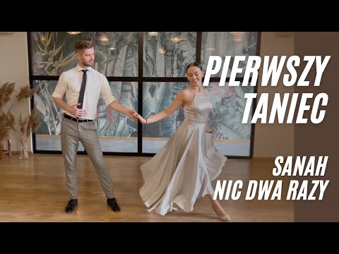 Sanah „Nic dwa razy” (W. Szymborska) I  Pierwszy Taniec Online I Piękny Walc Angielski | Nauka Tańca