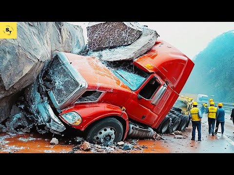 Dangerous Idiots Truck & Heavy Equipment Fails Compilation | Extreme Truck Idiots at Work #133