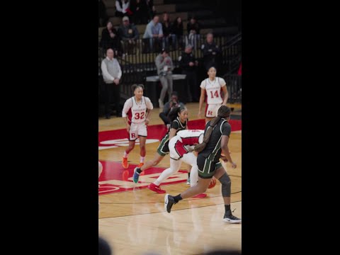 Janae Walker Bucket & Bench Reaction vs. Wagner | Rutgers Women's Basketball