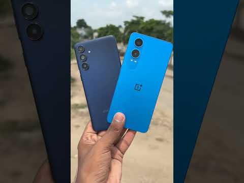 OnePlus Nord CE 4 Lite Vs Samsung Galaxy M55 Small Comparison #shorts