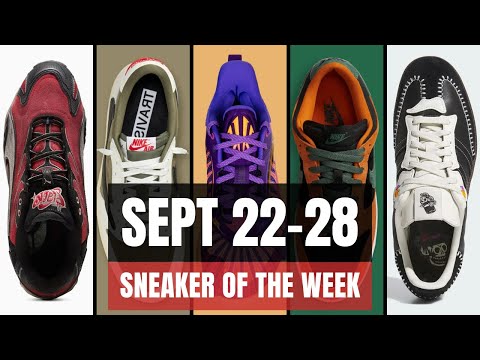 BEST SNEAKER DROPS This Week 🔥 September 22-28