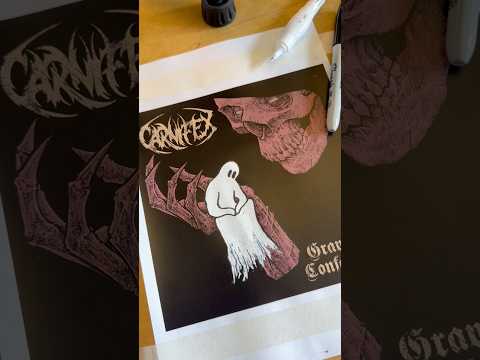 HALLOWEEN - Metal Album Art But Make It Spooky: Carnifex (SHORTS)