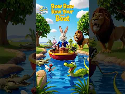 Row Your Boat Song @TwinkleTwinkle_Education  - Nursery Rhymes & kids songs #rowrowrowyourboat