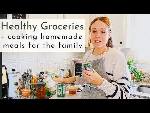 Weekly grocery haul + cooking healthy homemade meals for my family of 6