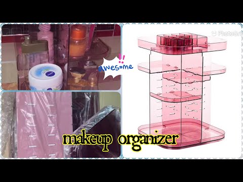 #unboxing... How to assemble makeup organizer ||Afifa Fahad||