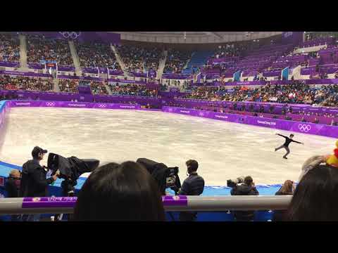 現地映像☆ハビエル フェルナンデス選手 平昌オリンピック男子SP2018年2月16日