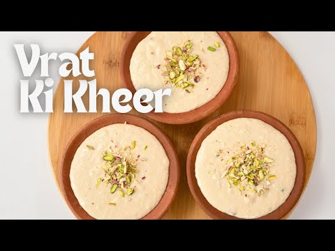 Navratri Spl Samak Ki kheer | व्रत के चावल की खीर | Vrat Ka Khaana | Rice Kheer | Kunal Kapur Recipe