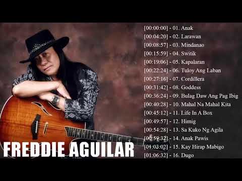 Freddie Aguilar Greatest Hits   NON STOP   Freddie Aguilar Tagalog Love Songs Of All Time