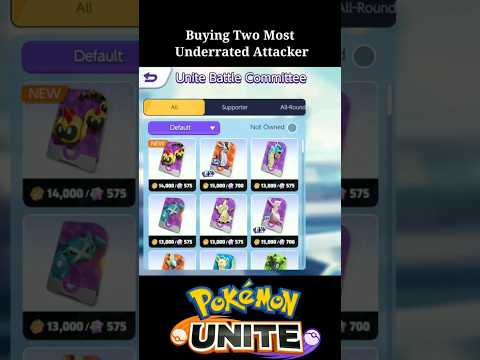 Buying Two Most Underrated Attacker Pokemon 🔥👻|| Pokemon unite