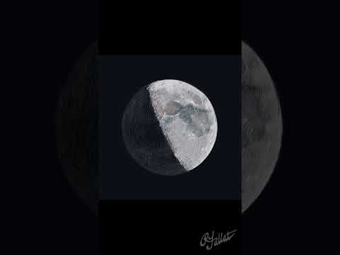 Live Stream Painting: Moon