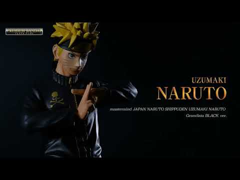 🥷【NARUTO SHIPPUDEN】mastermind JAPAN NARUTO SHIPPUDEN UZUMAKI NARUTO Grandista BLACK ver.