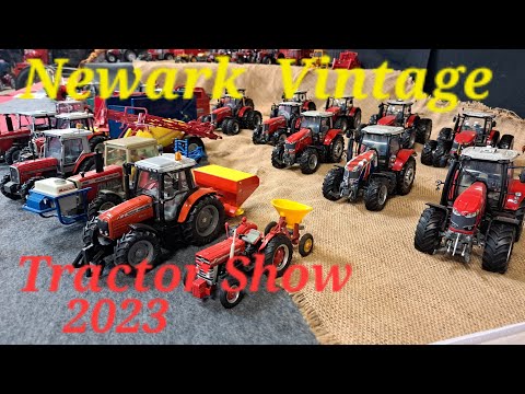 David Brown's @ Newark Vintage Tractor Show  2023. Leyland tractors ,Massey Ferguson, case tractor.