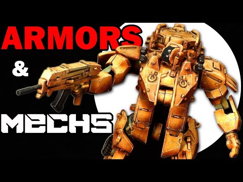 A Beginner Guide to Mechs & Tanks for Wargamers!