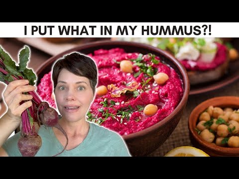 Beet Hummus Using Multo by CookingPal + What to Eat with Hummus