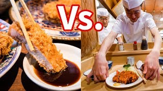 Best Japanese Tonkatsu - GOLDEN BOAR Gourmet Vs. Old-Style Food in Tokyo, Japan!