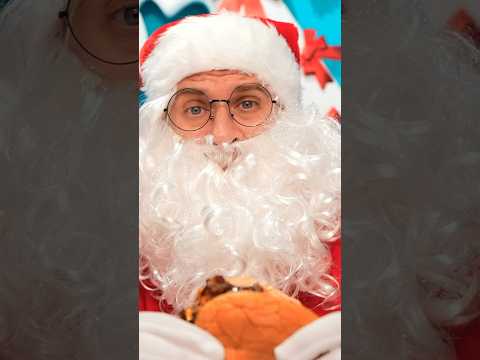 Santa Claus Eats Burger