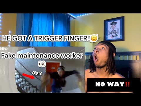 MAN SHOOTS THROUGH DOOR AT WOULD-BE BURGLARS POSING AS MAINTENANCE WORKERS | (Reaction!) #new